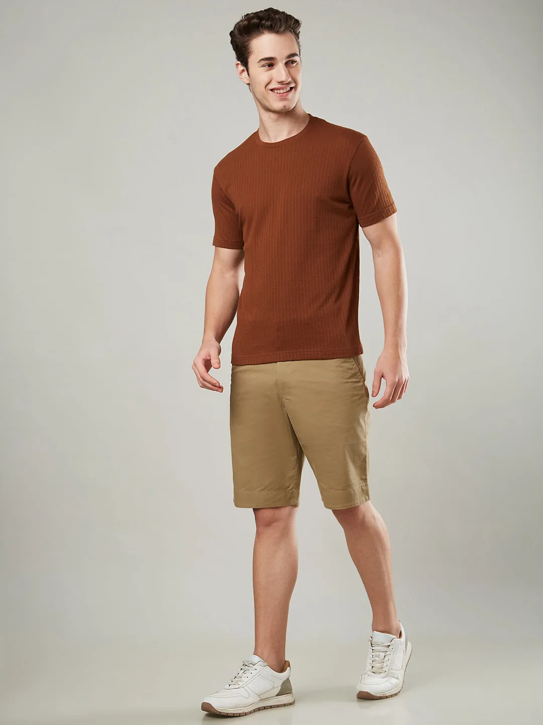 Textured Jacquard T-Shirts