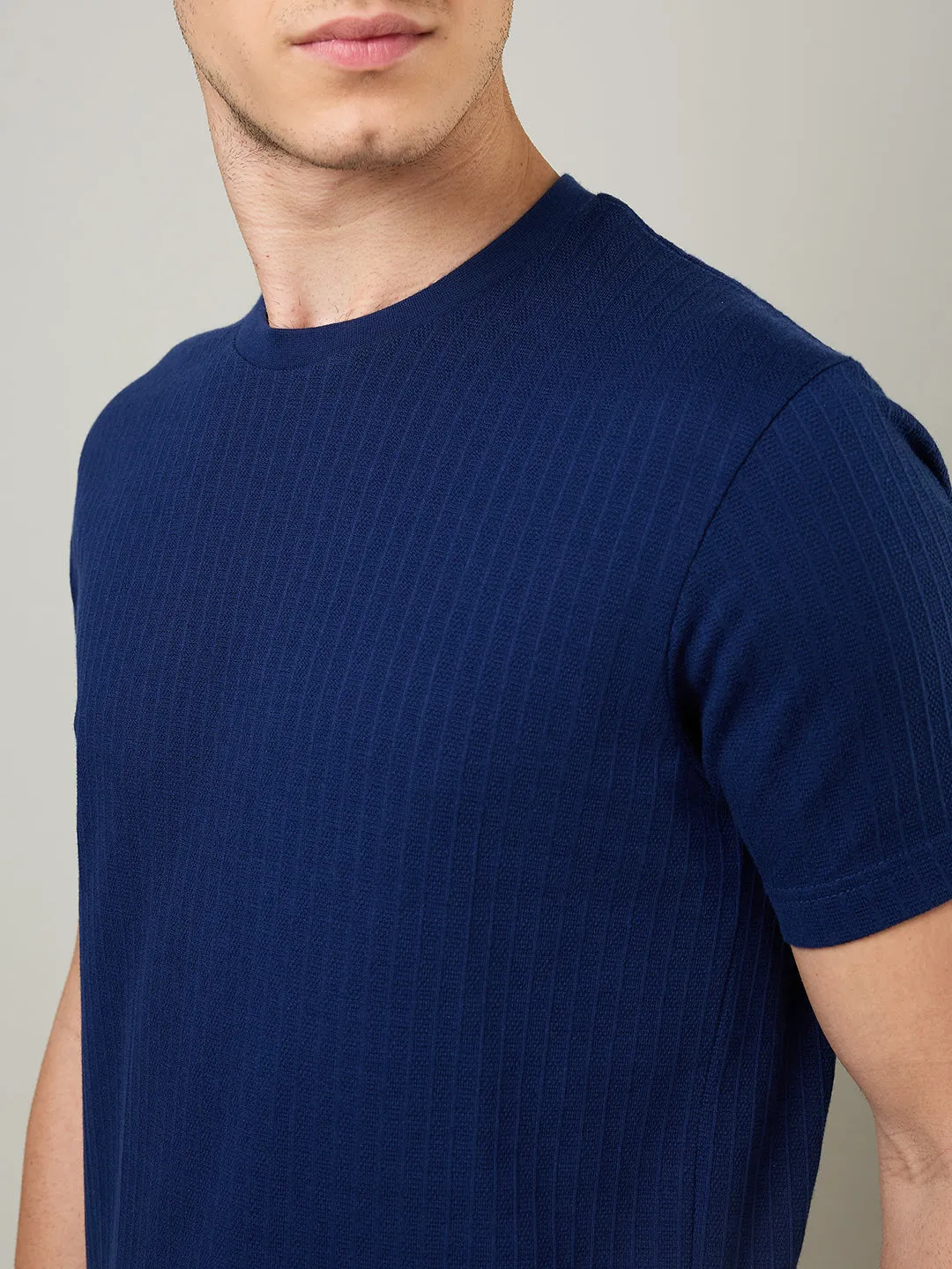 Textured Jacquard T-Shirts
