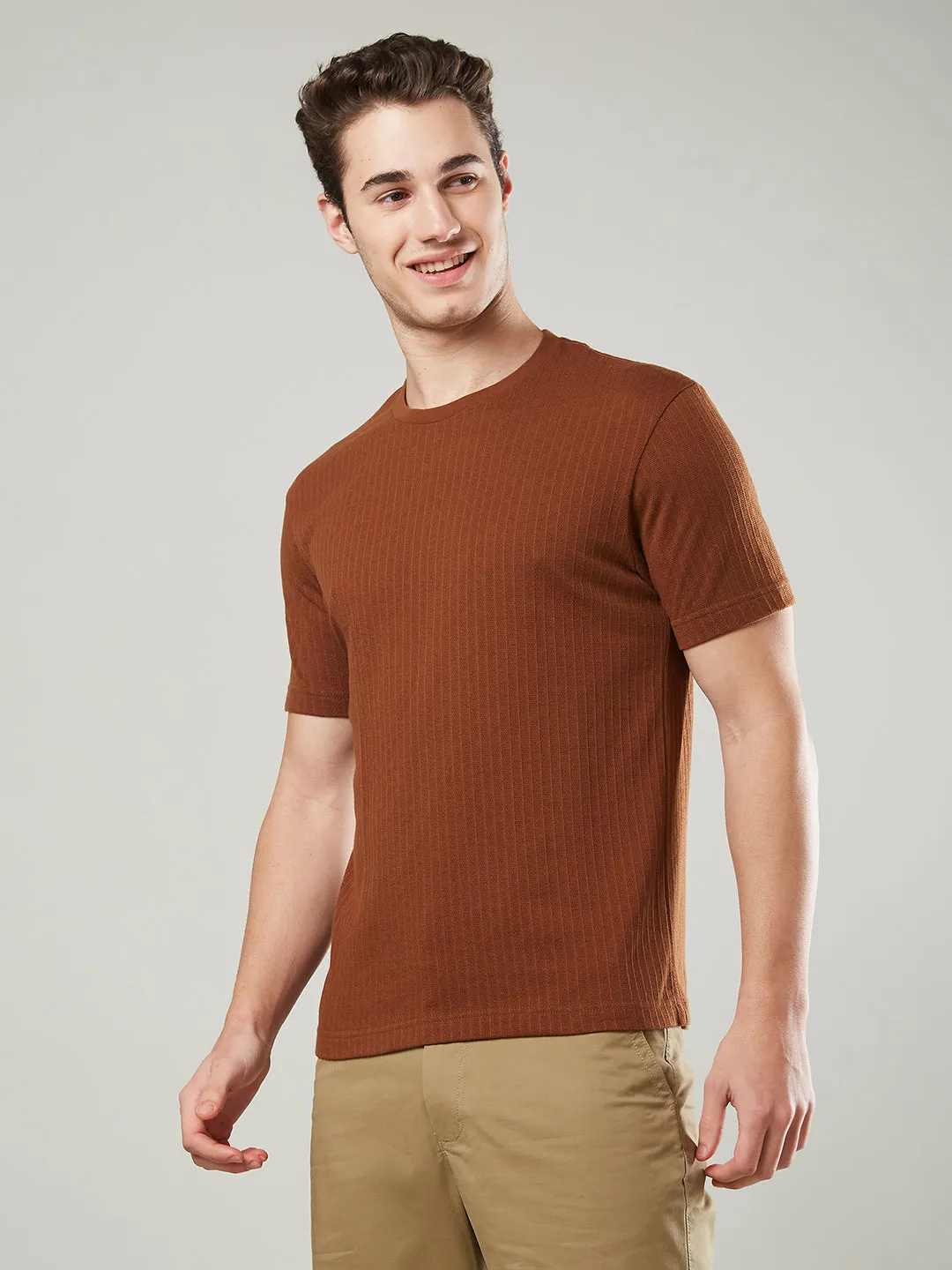 Textured Jacquard T-Shirts