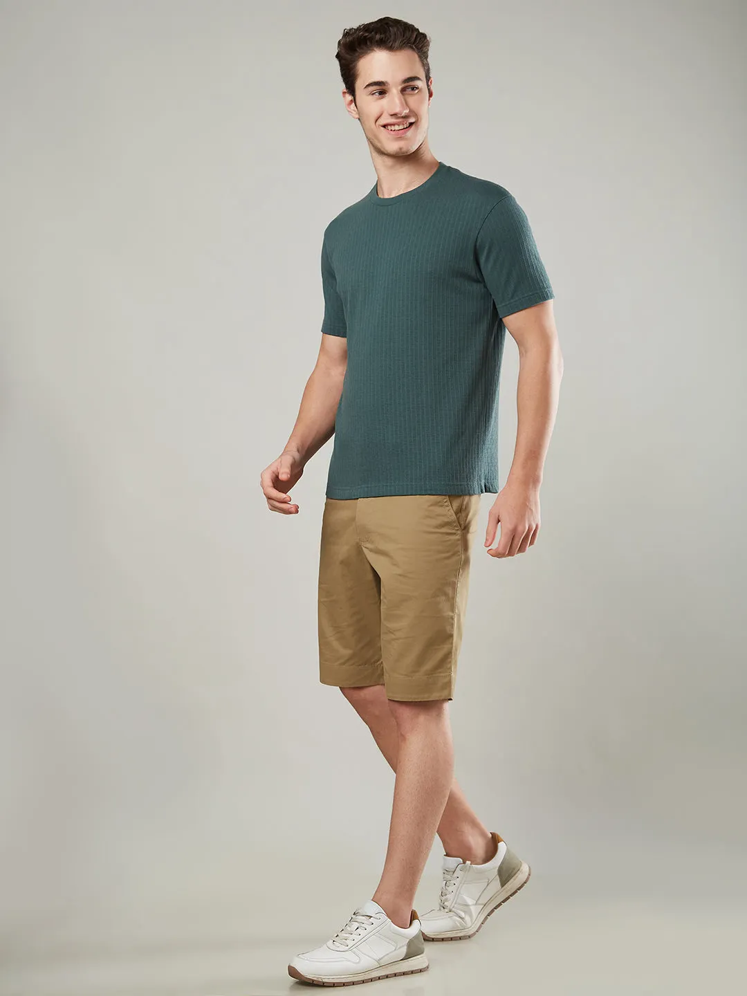 Textured Jacquard T-Shirts