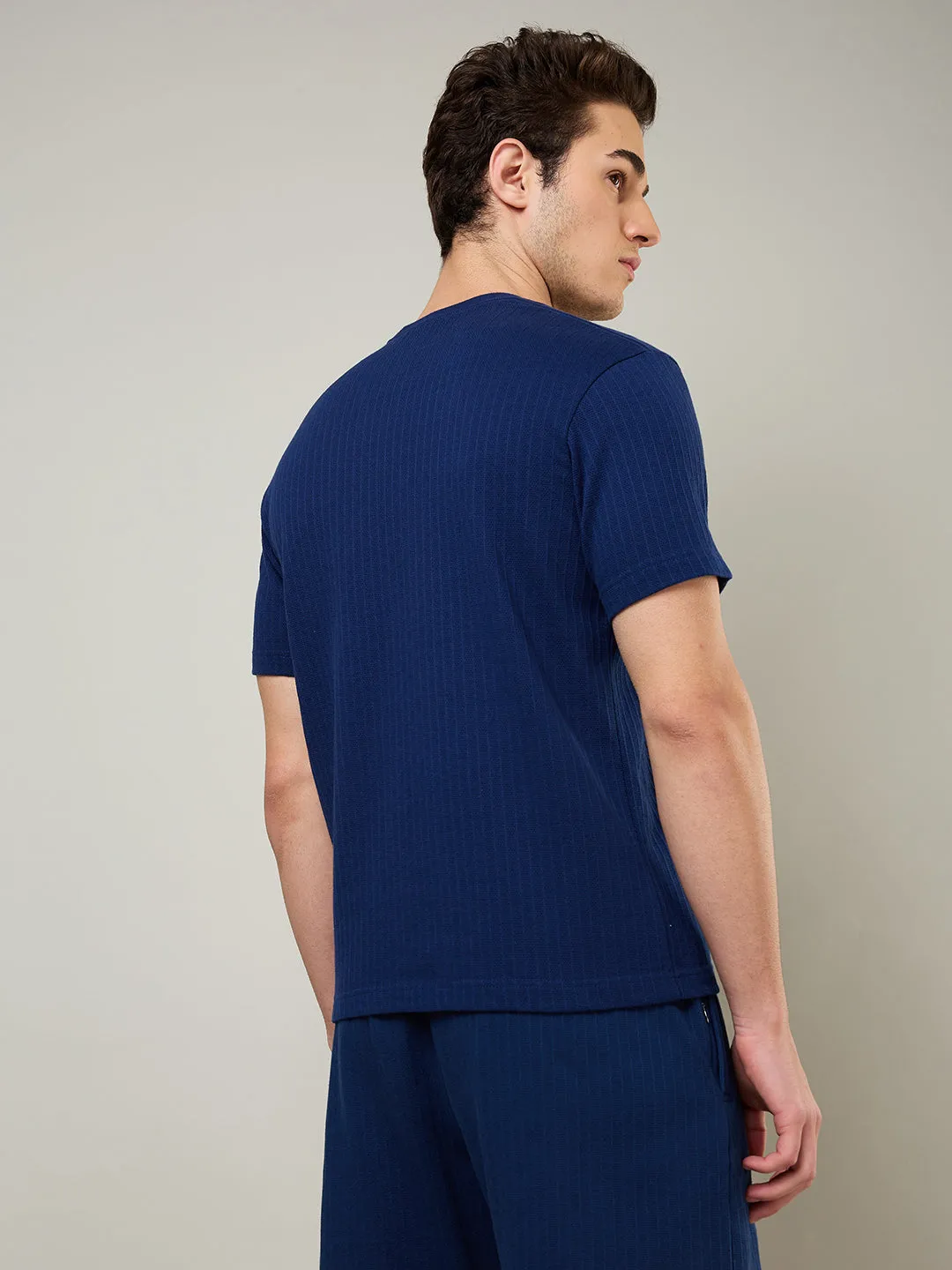 Textured Jacquard T-Shirts