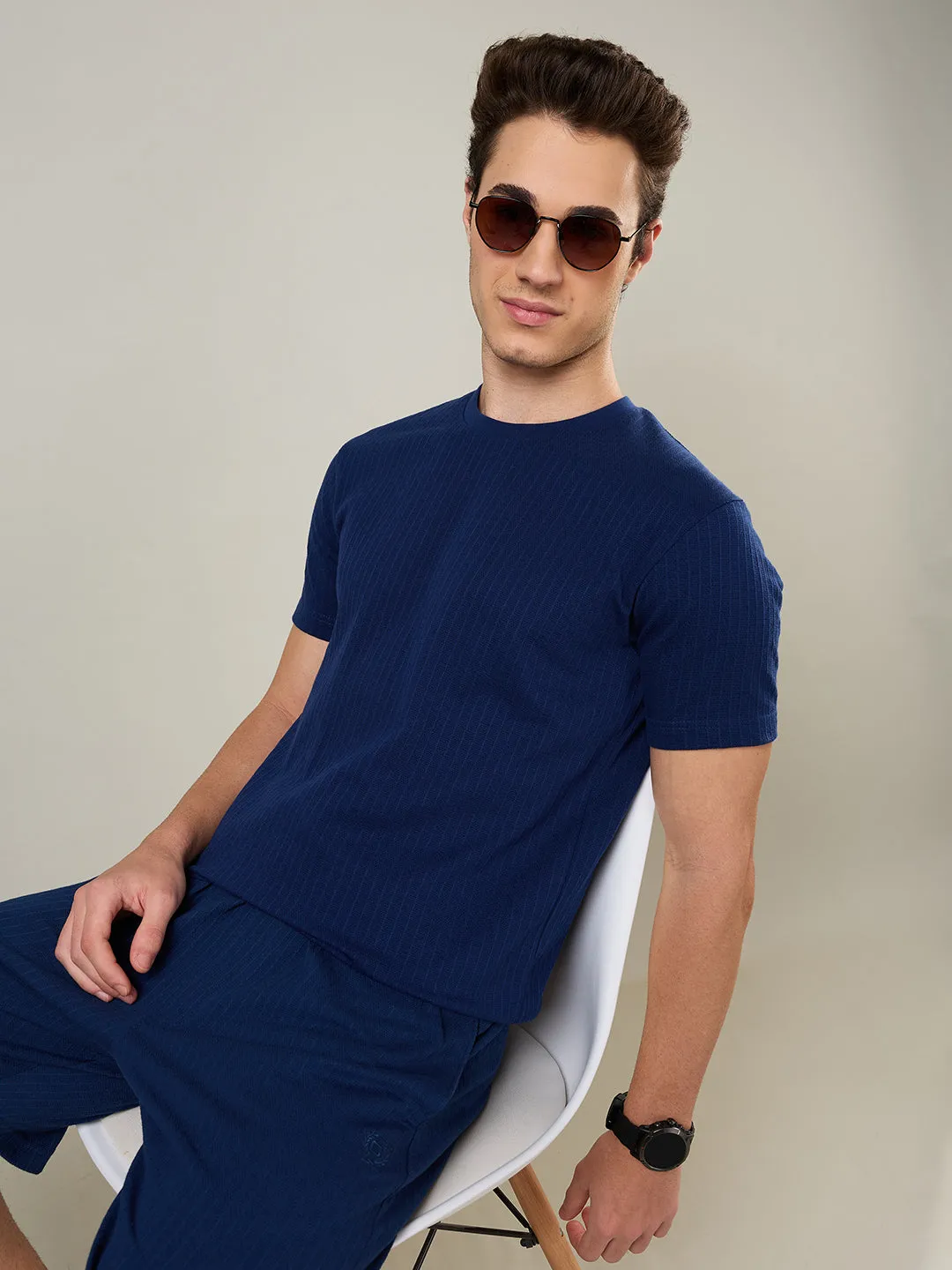 Textured Jacquard T-Shirts
