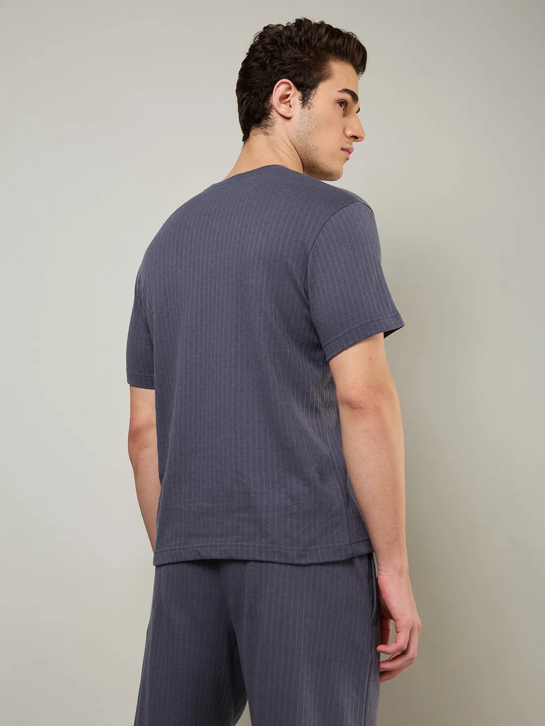 Textured Jacquard T-Shirts