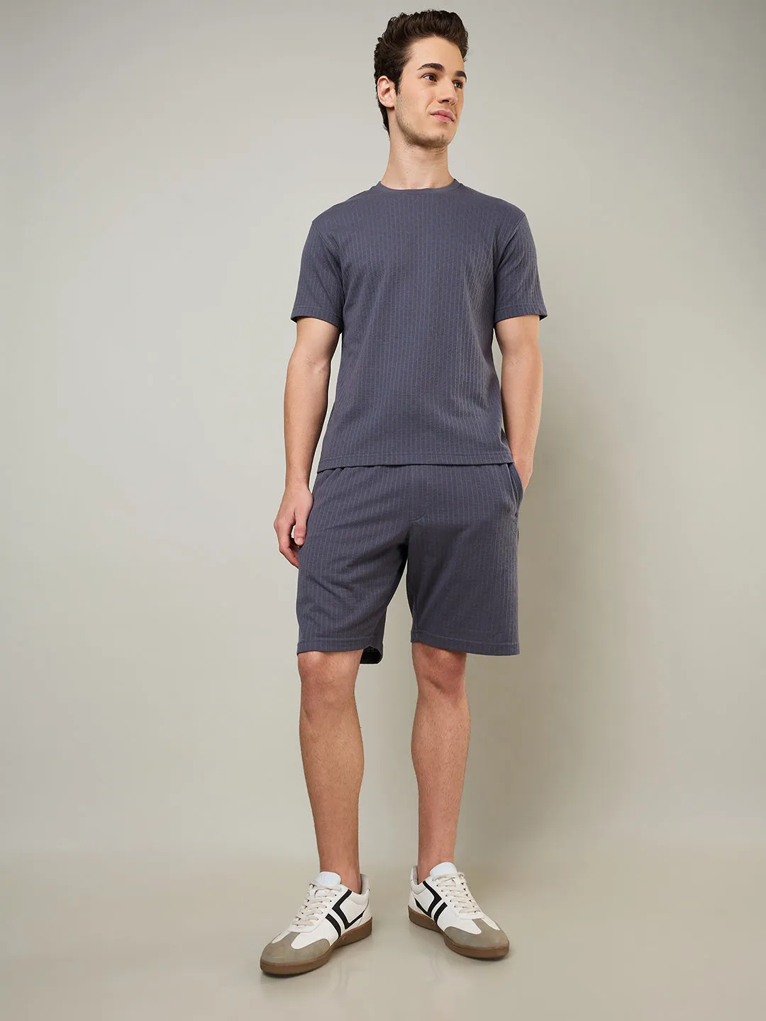 Textured Jacquard T-Shirts