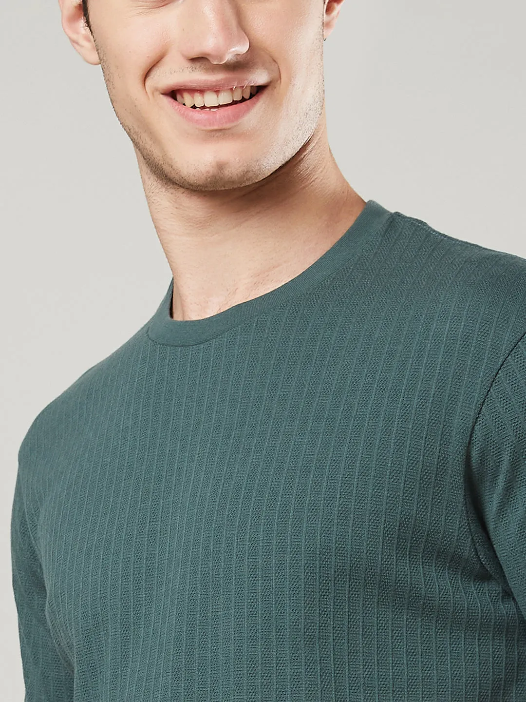 Textured Jacquard T-Shirts