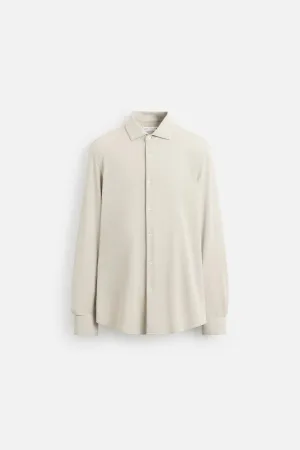 TEXTURED STRETCH SHIRT