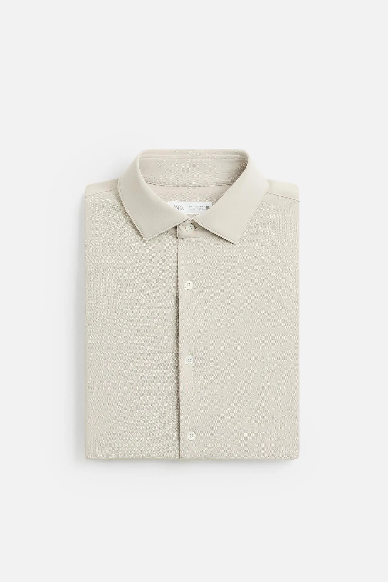TEXTURED STRETCH SHIRT