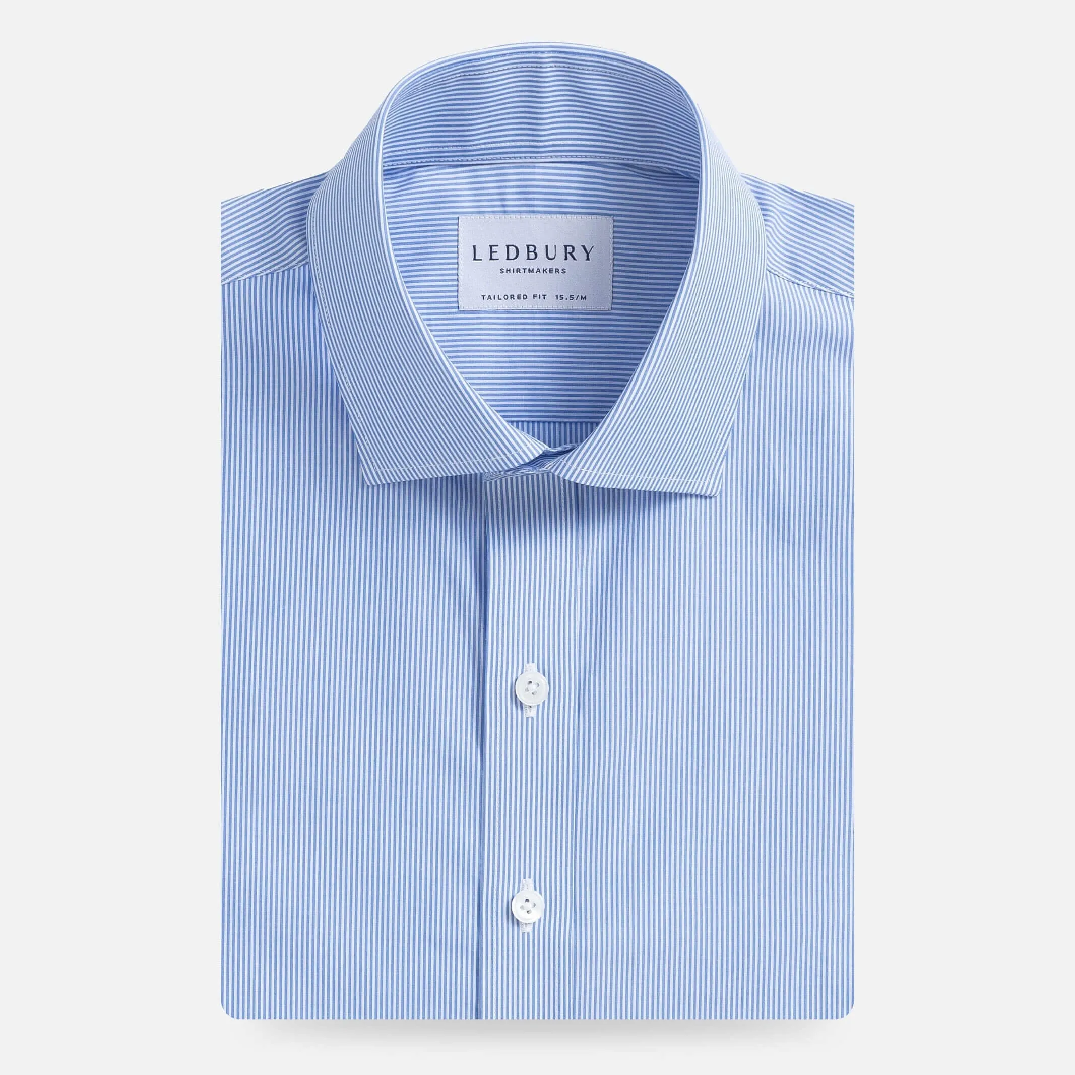 The Blue Chadwick Stripe Custom Shirt