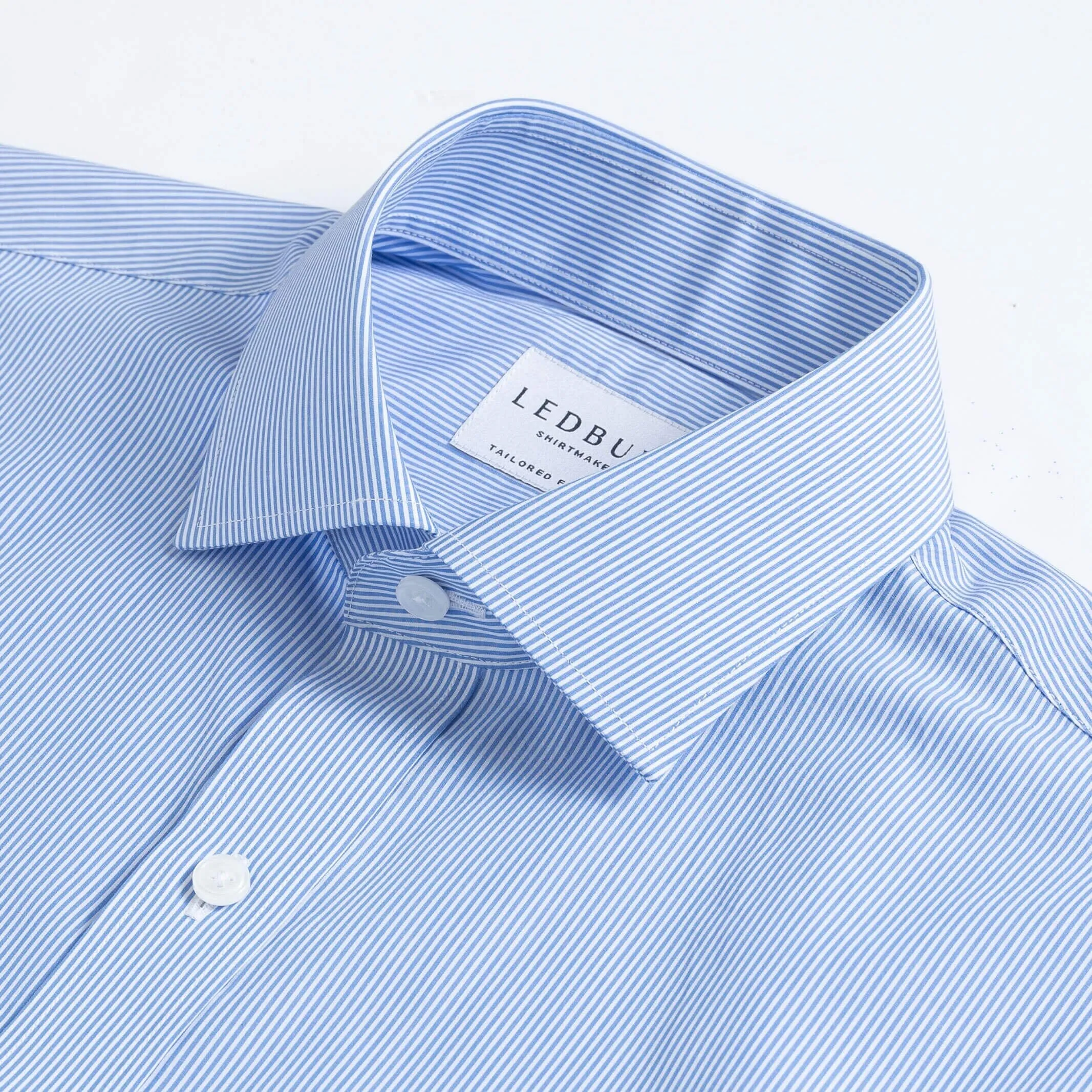 The Blue Chadwick Stripe Custom Shirt