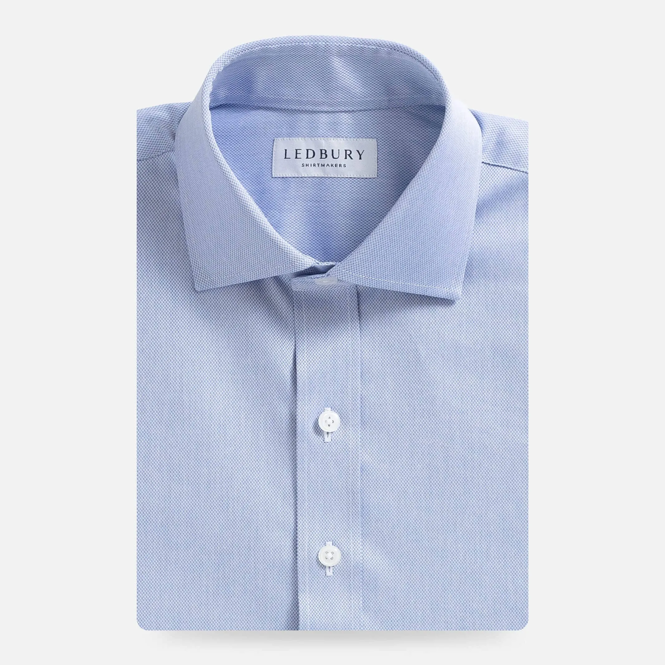 The Blue Monti Sinclair Dobby Custom Shirt