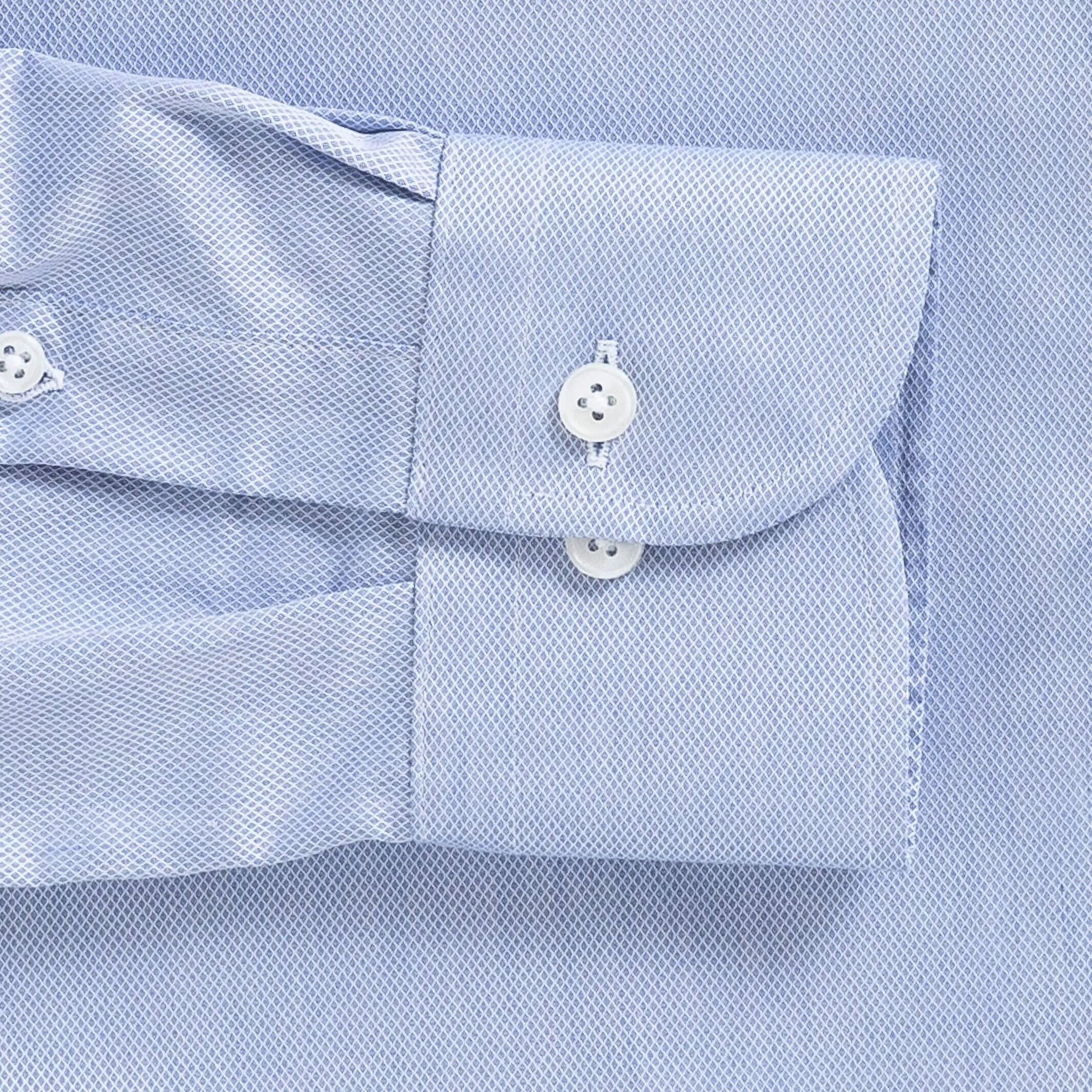 The Blue Monti Sinclair Dobby Custom Shirt