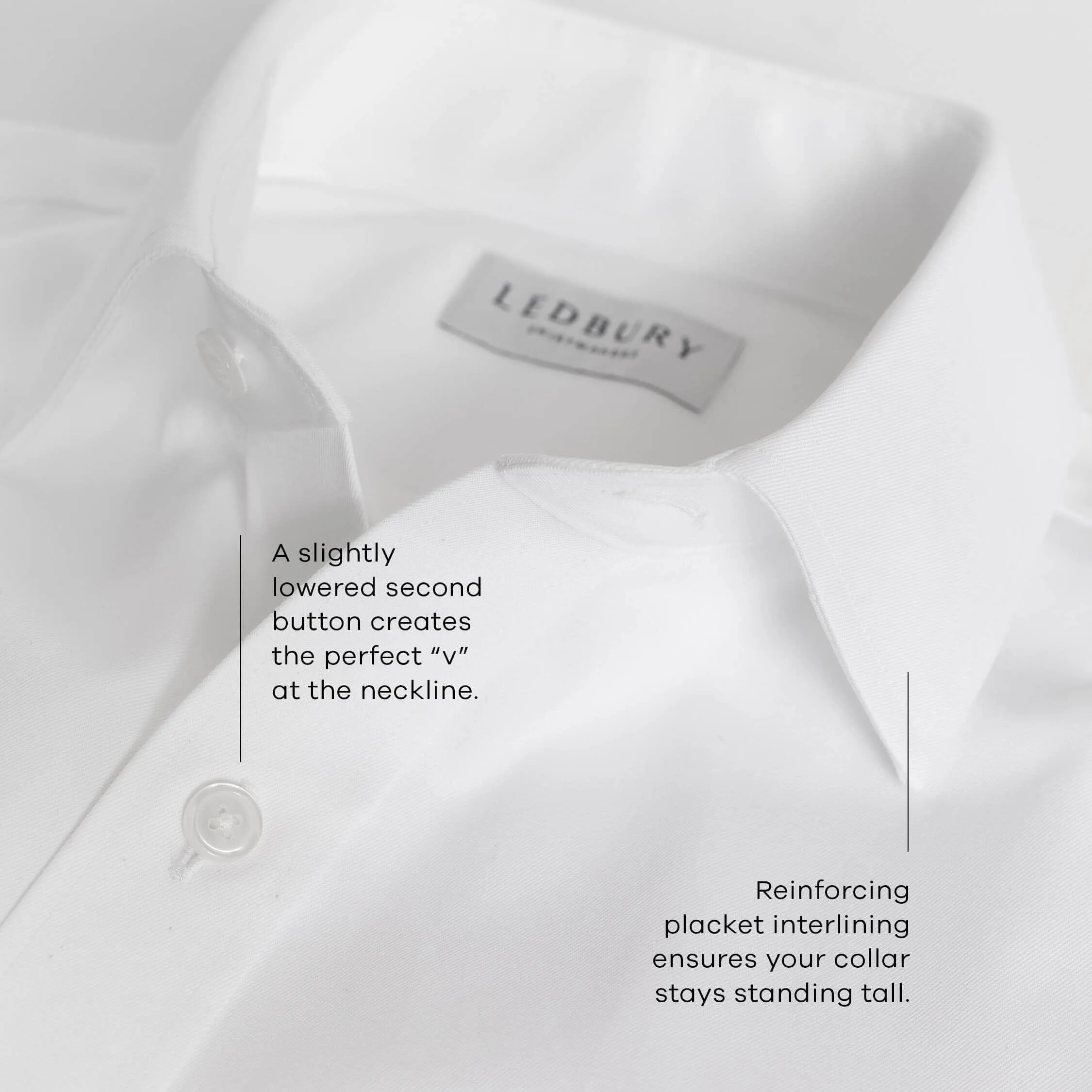 The Blue Owenby Comfort Stretch Check Custom Shirt