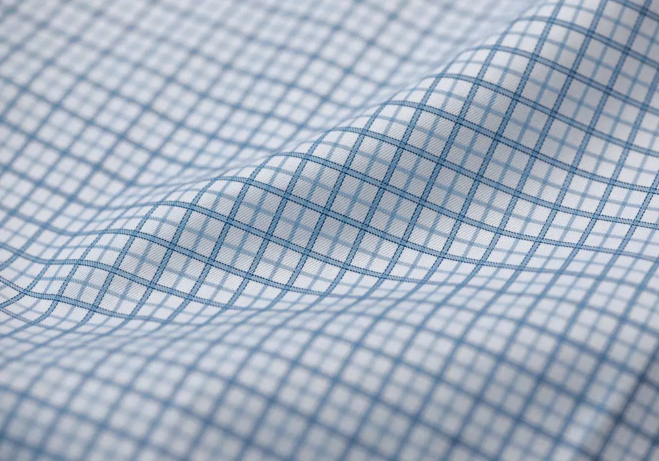 The Light Blue Wickham Tattersall Custom Shirt