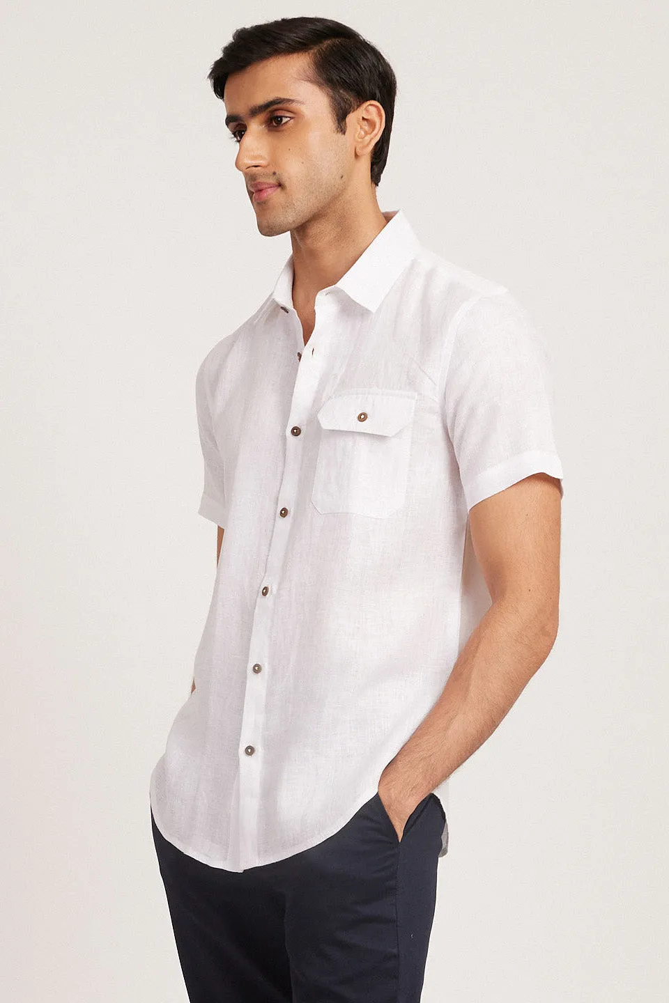 The Linen Shirt | Short Sleeve