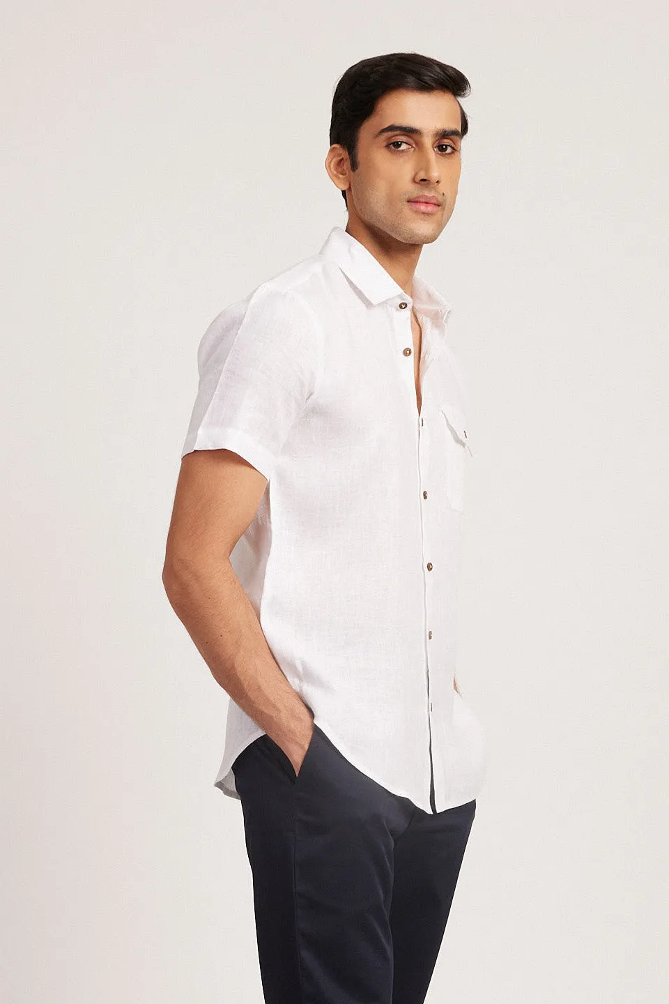 The Linen Shirt | Short Sleeve