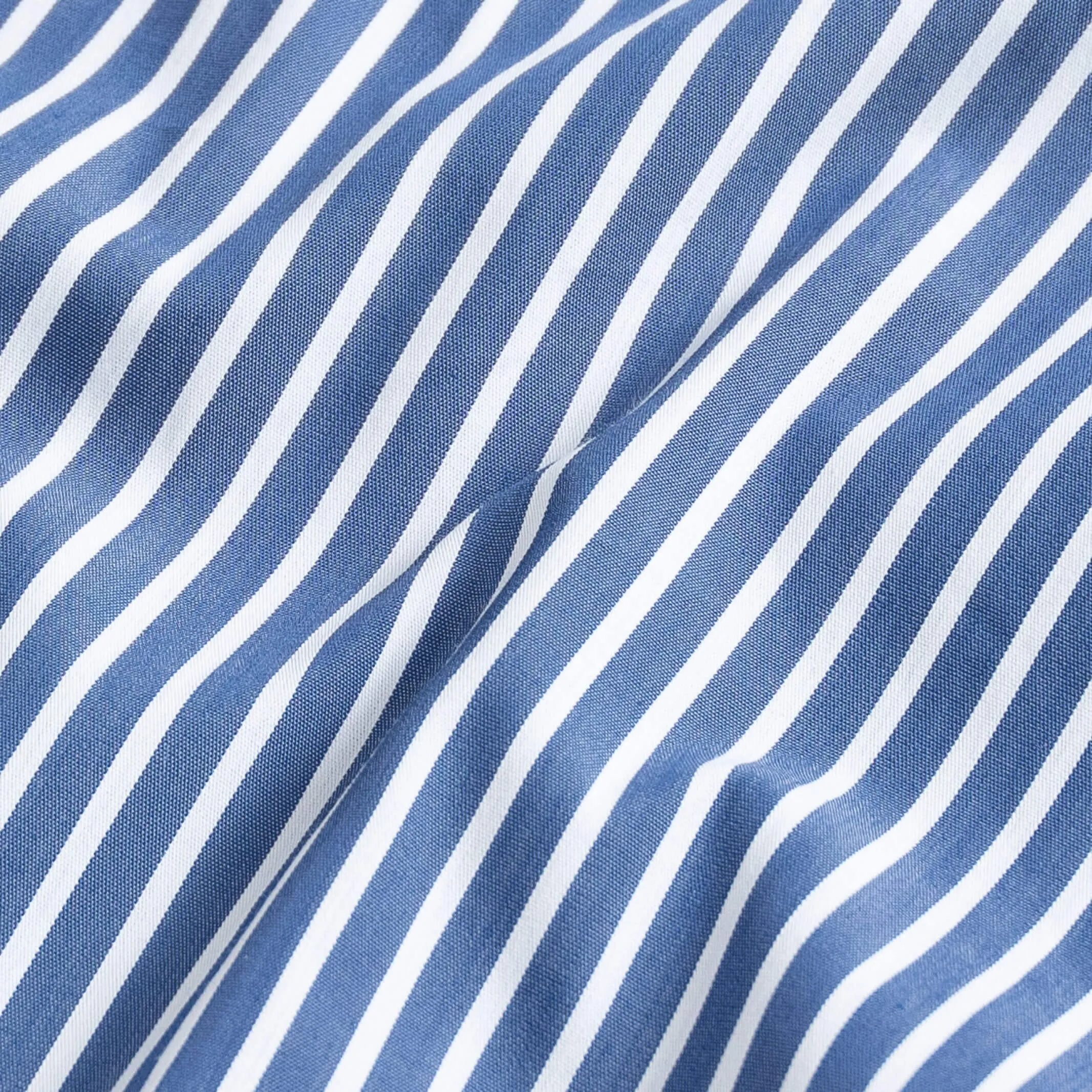 The Navy Upton Stripe Custom Shirt