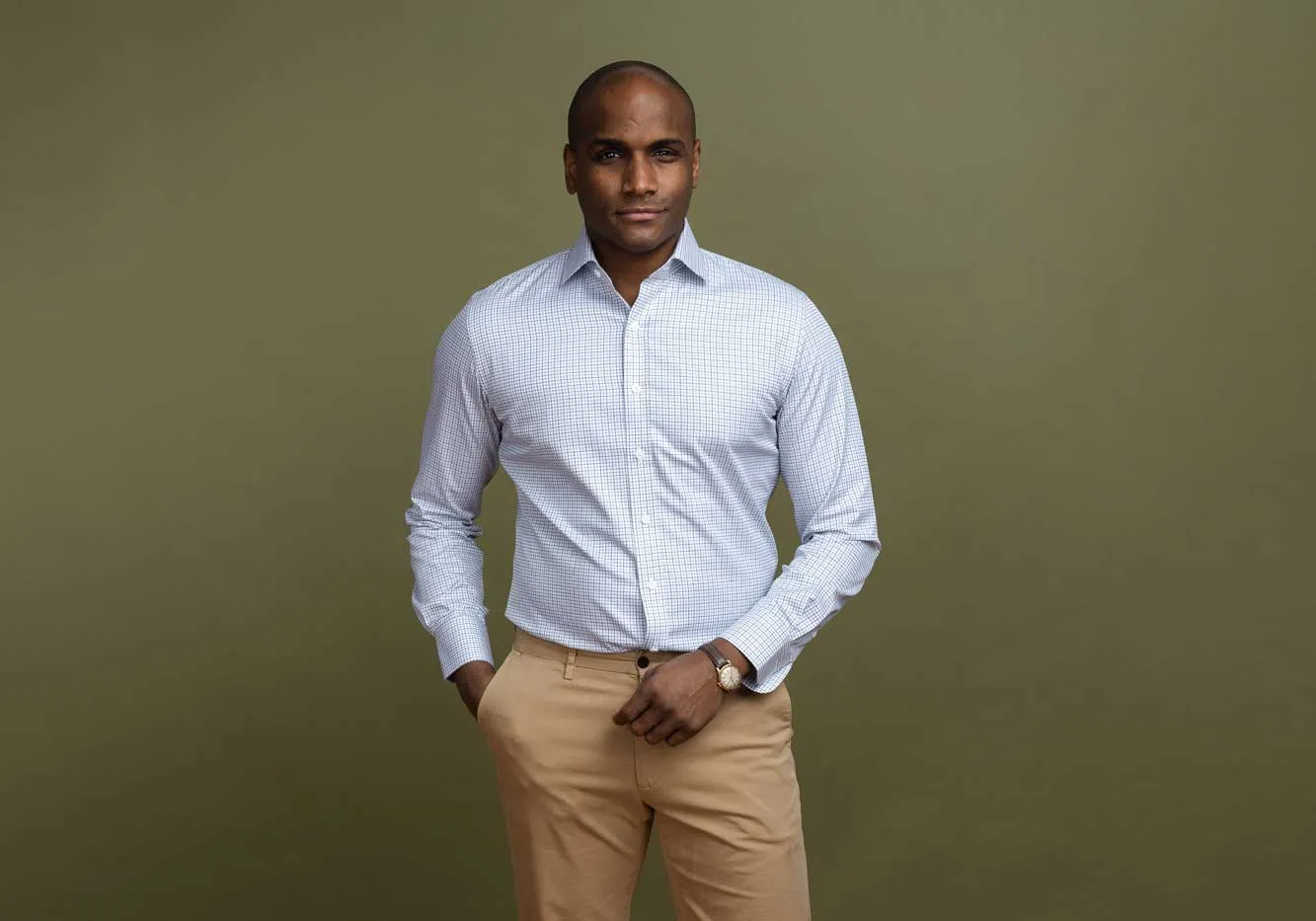 The Olive Wickham Tattersall Custom Shirt