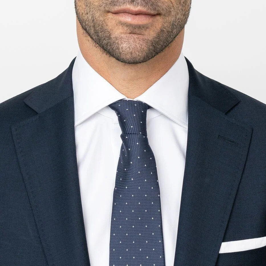The White King Fine Twill Custom Shirt