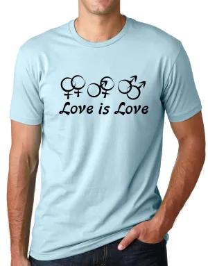 Think Out Loud Apparel Love Is Love Equal Rights T-shirt Gay Marriage Tee Shirt