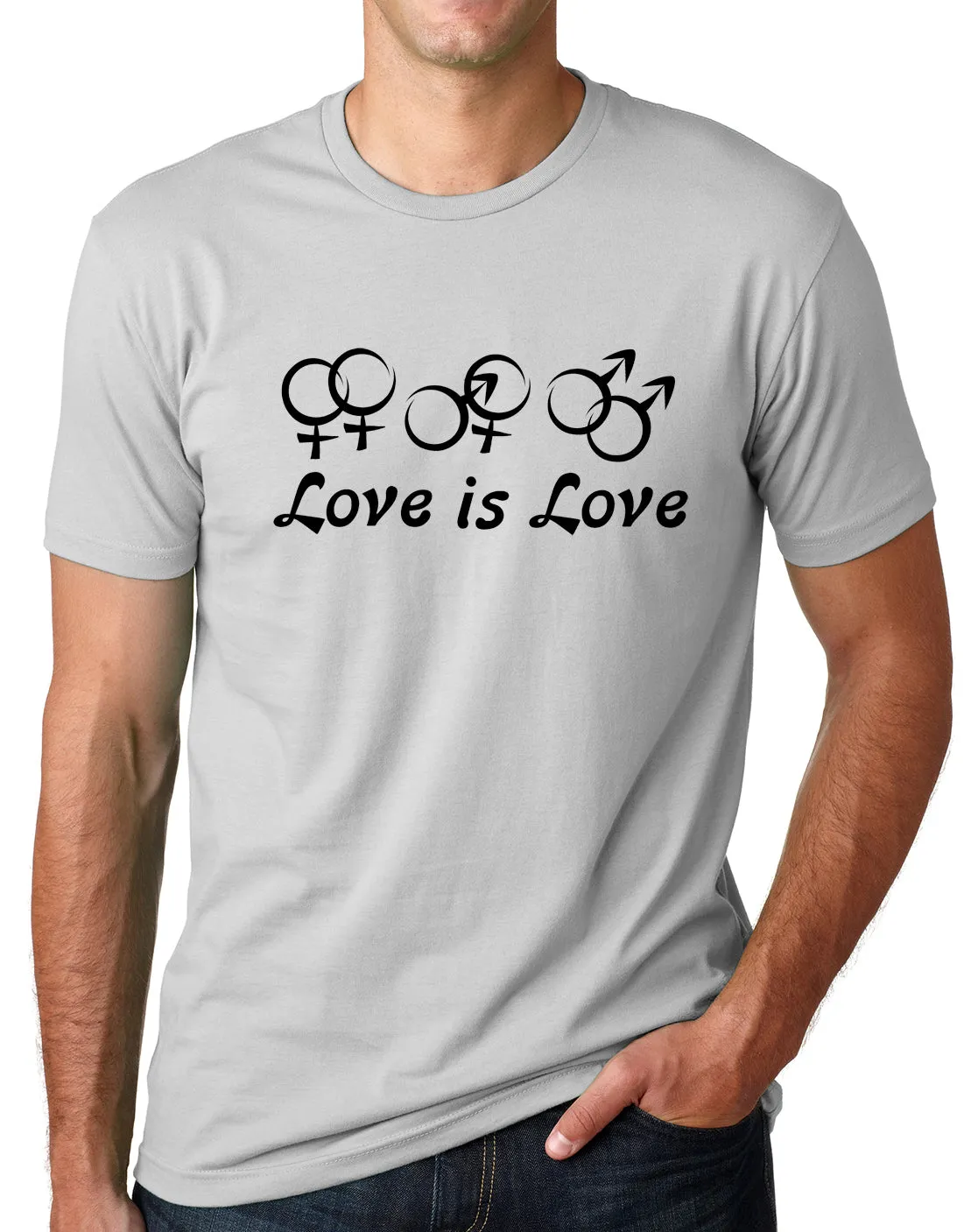 Think Out Loud Apparel Love Is Love Equal Rights T-shirt Gay Marriage Tee Shirt