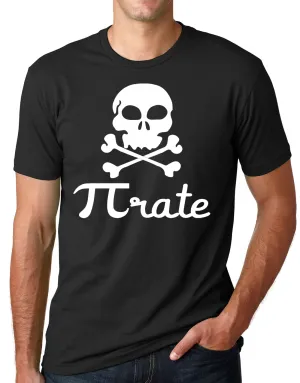 Think Out Loud Apparel Pi rate Funny Pirate T shirt Humor Tee Math Graphic Tee