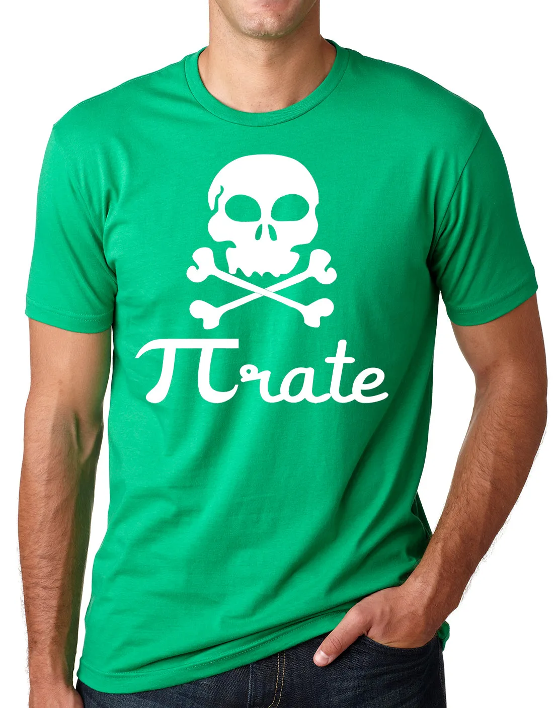 Think Out Loud Apparel Pi rate Funny Pirate T shirt Humor Tee Math Graphic Tee