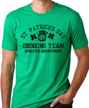 Think Out Loud Apparel St Patrick's Day Drinking Team Funny St Patrick's Day T-Shirt