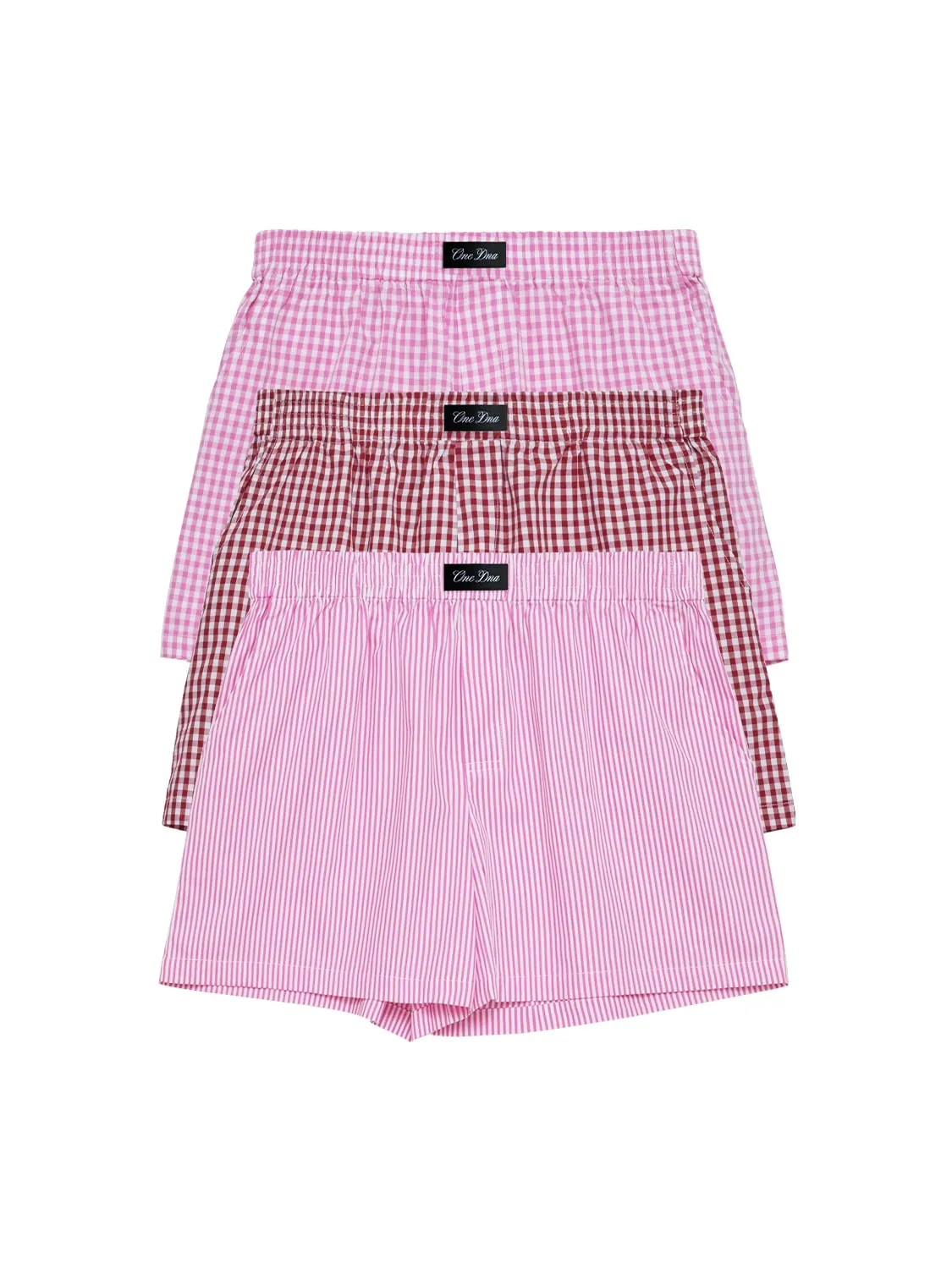 Three-Pocket Boxers 3 Pack Pink/Red