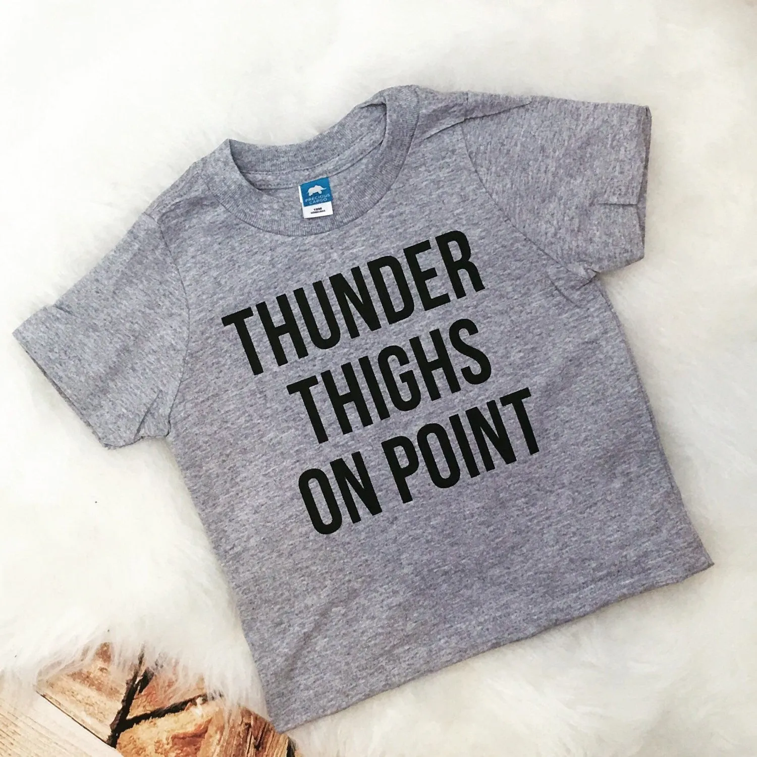 Thunder Thighs Kids Tee or Infant Bodysuit