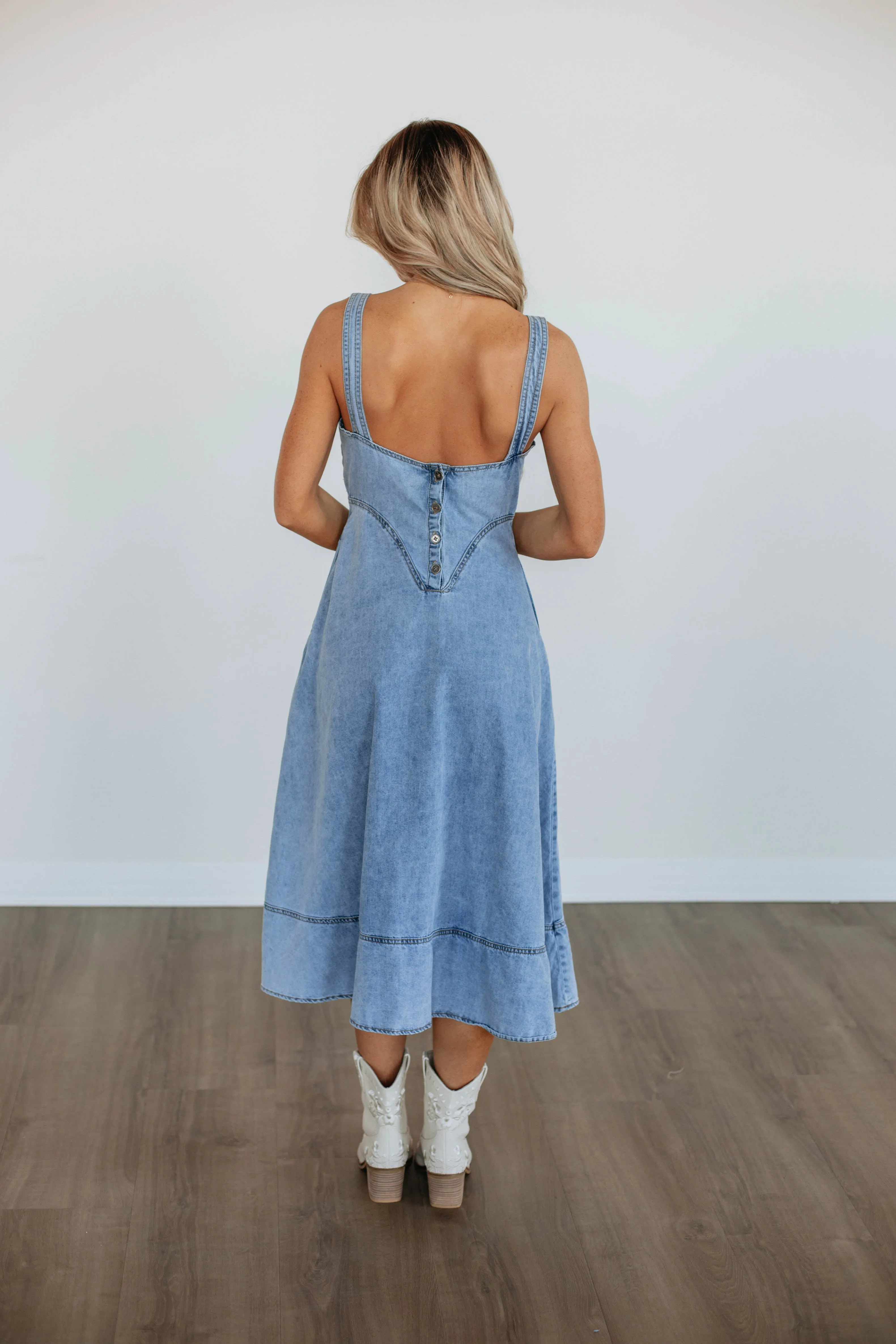 Thya Denim Dress