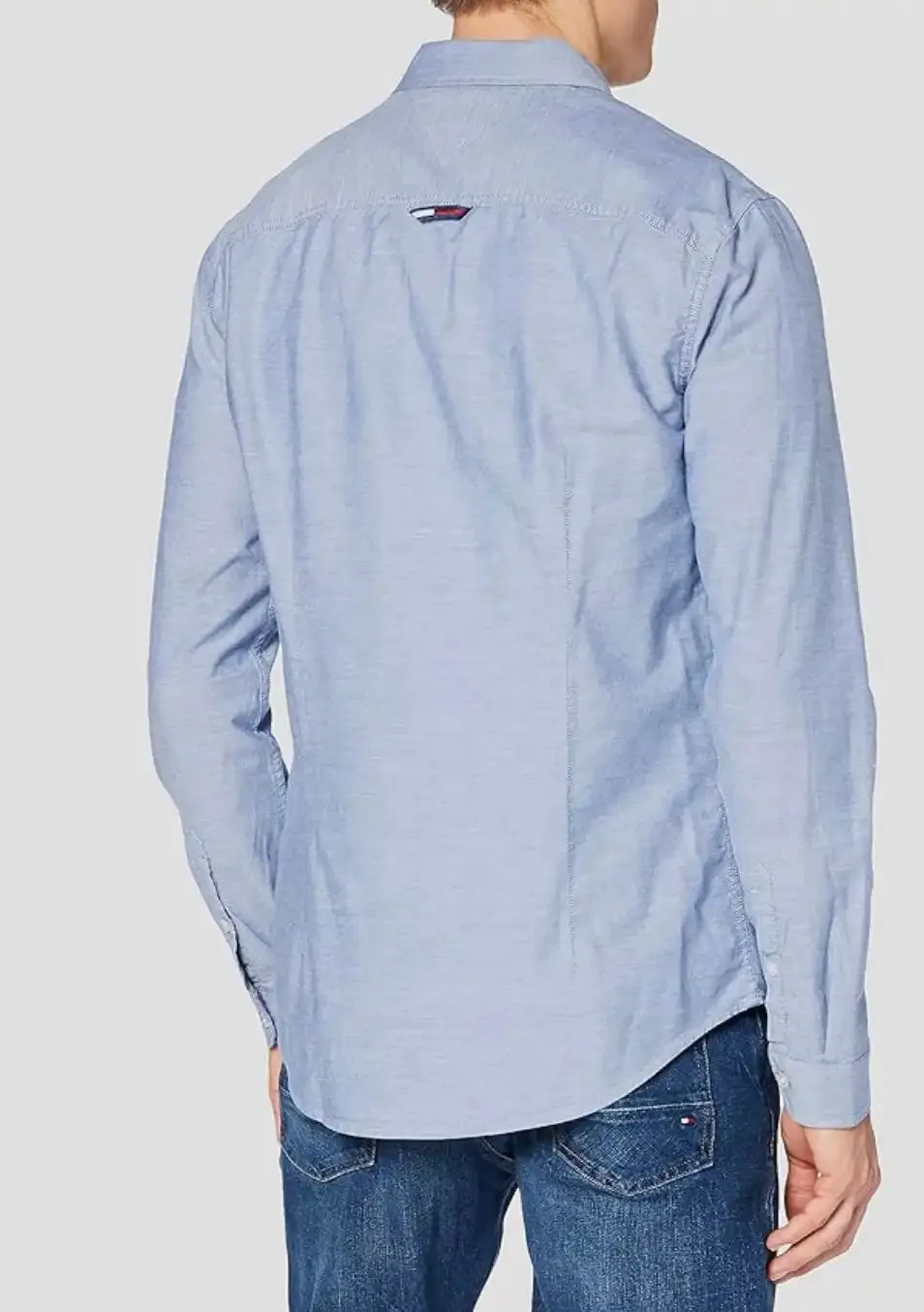 Tommy Jeans Slim Stretch Oxford Shirt Twilight Navy