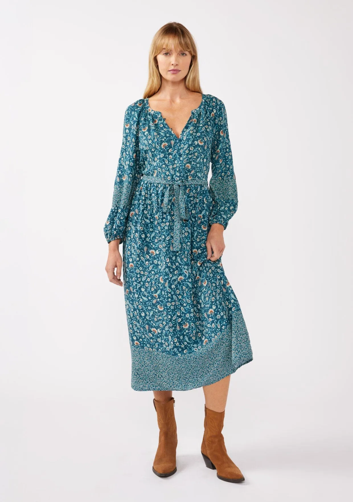 True Bloom Midi Dress