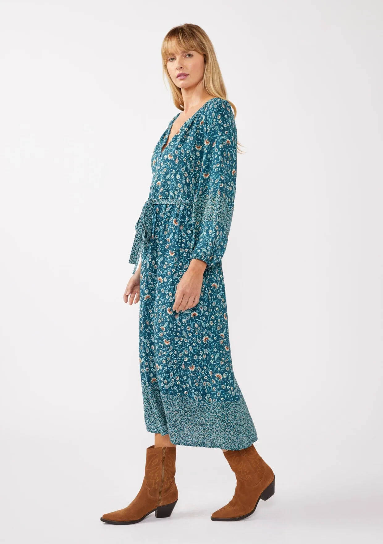 True Bloom Midi Dress