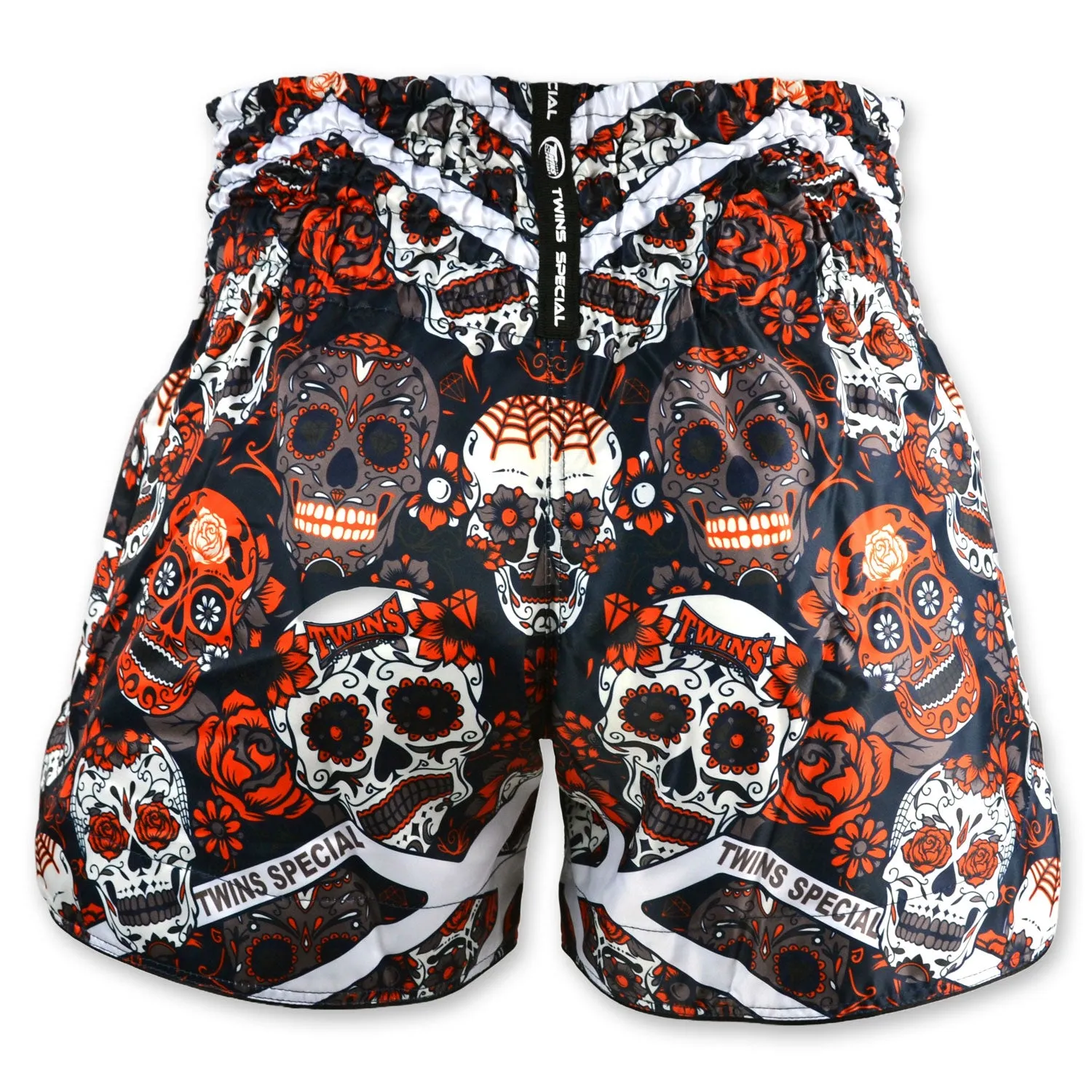 TWINS CALAVERAS SHORTS-ORANGE