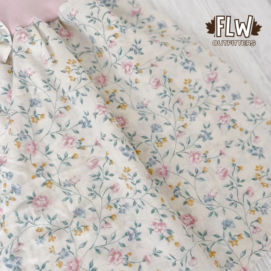 Upcycled Dress 18m-4T Mini Wildflowers