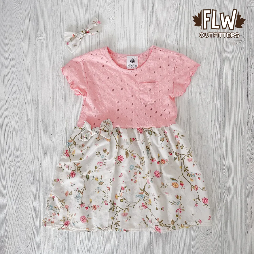 Upcycled Dress 18m-4T Wildflower