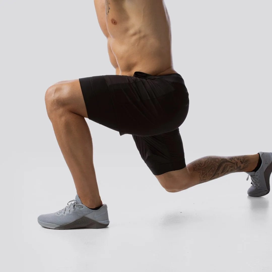 Versatile Short w/ Compression (Black)
