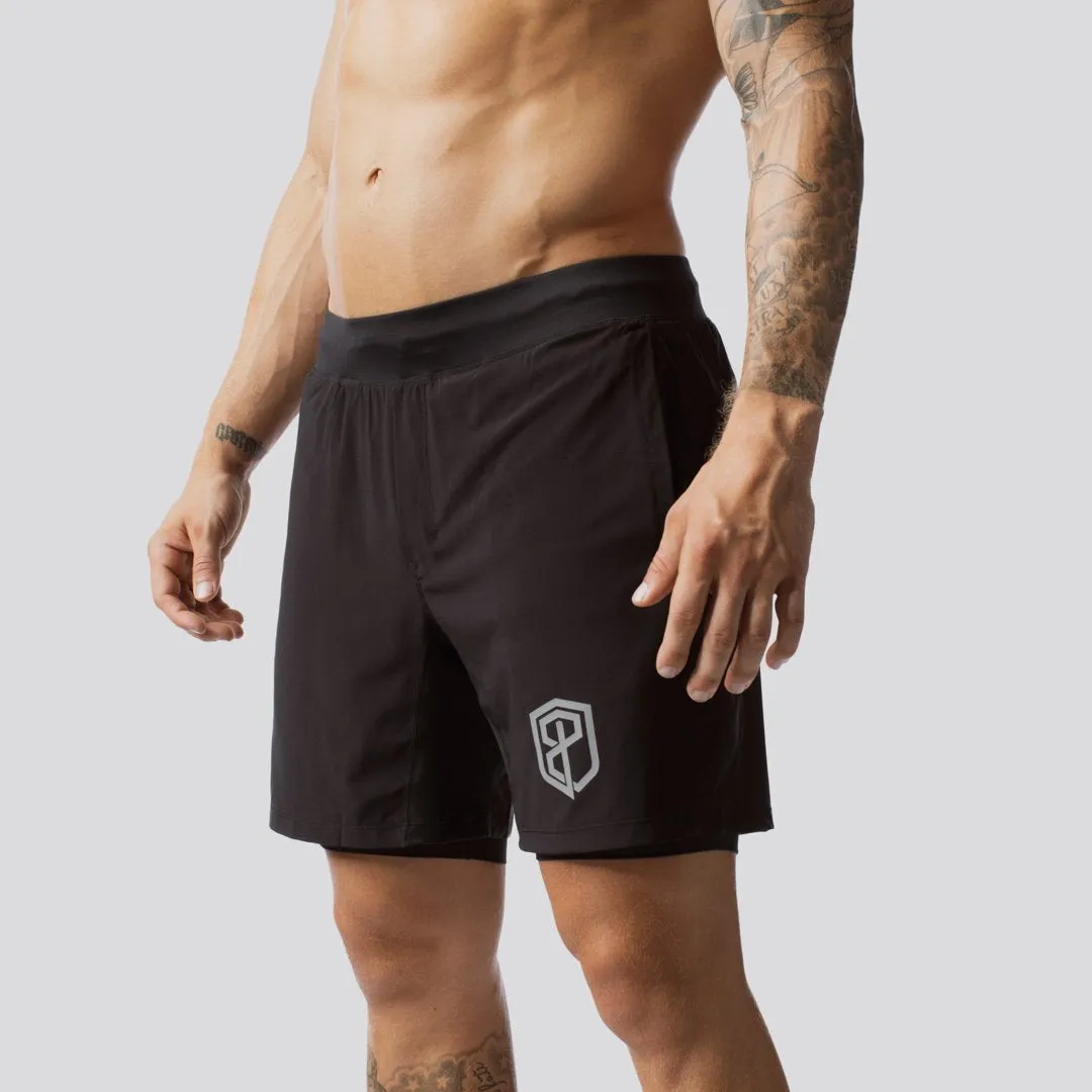 Versatile Short w/ Compression (Black)