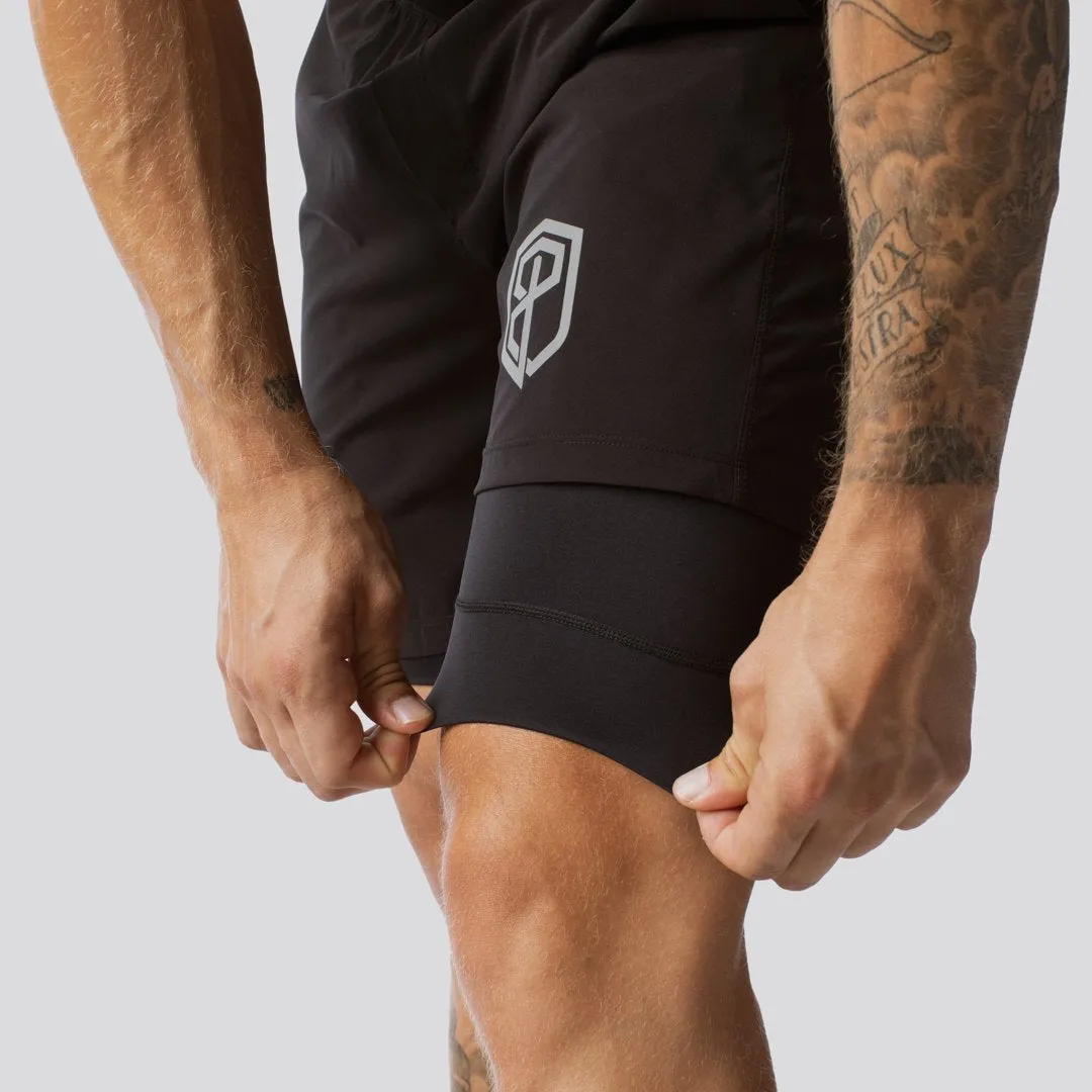 Versatile Short w/ Compression (Black)