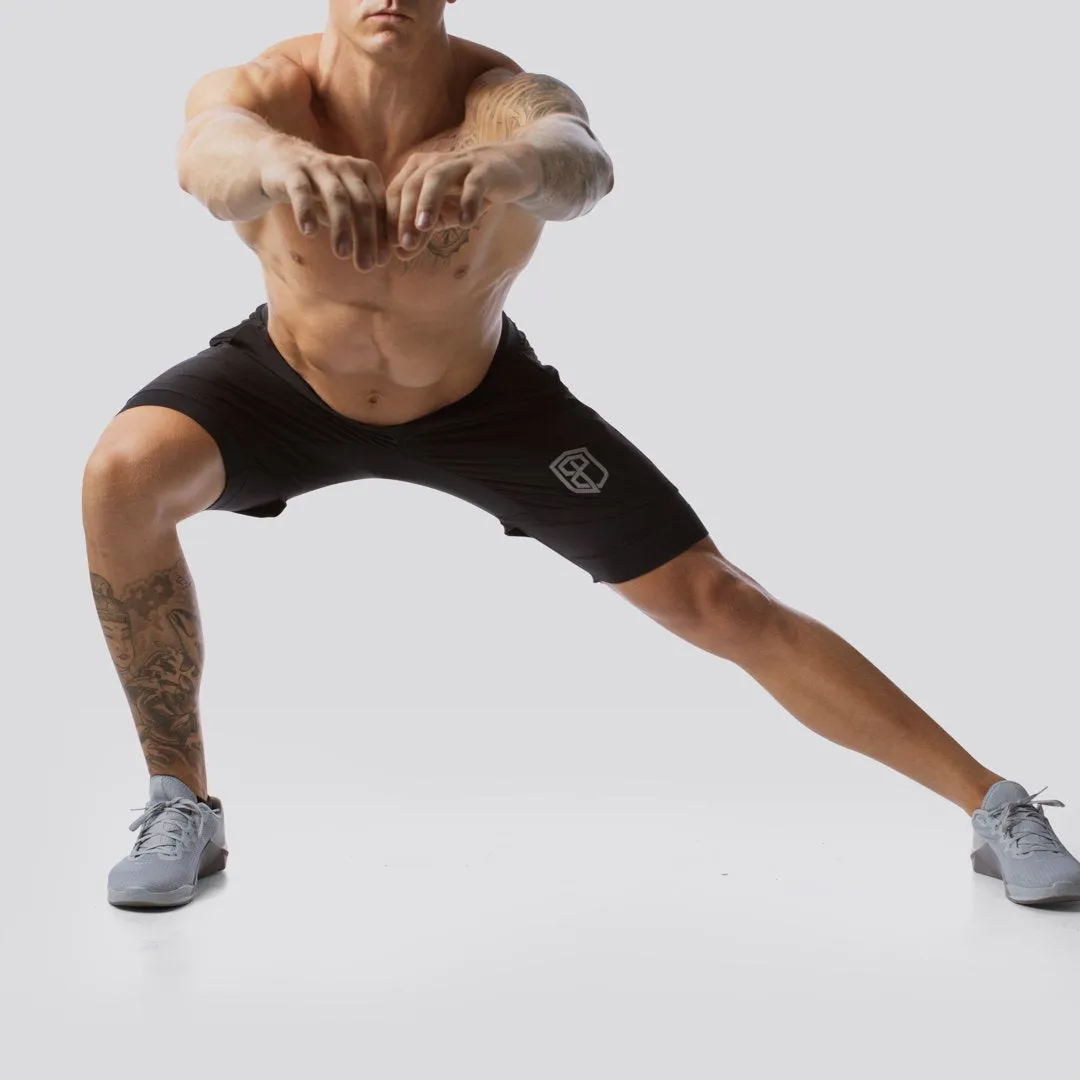 Versatile Short w/ Compression (Black)
