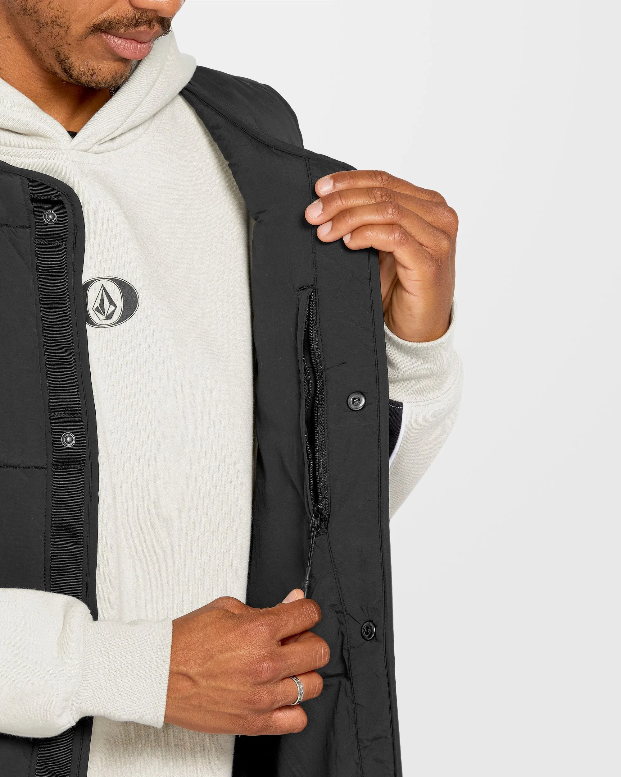 Veste sans manches Layered Up - Black