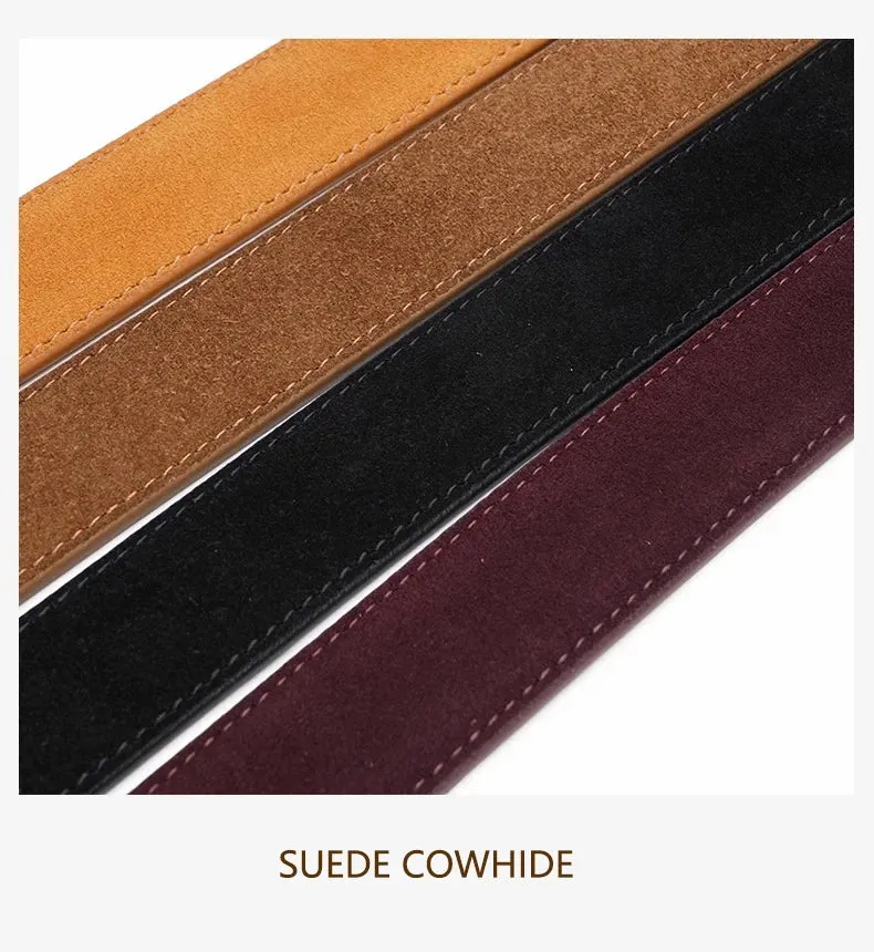 Vintage Suede Leather Belt