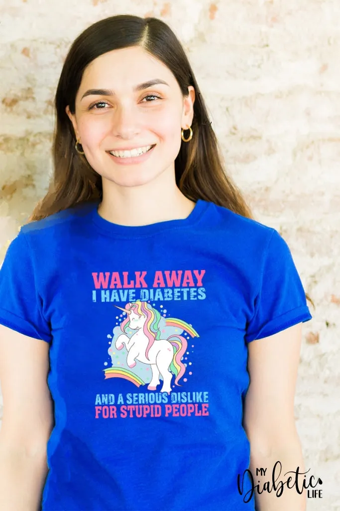 Walk away, I have diabetes  - Unisex T-Shirt