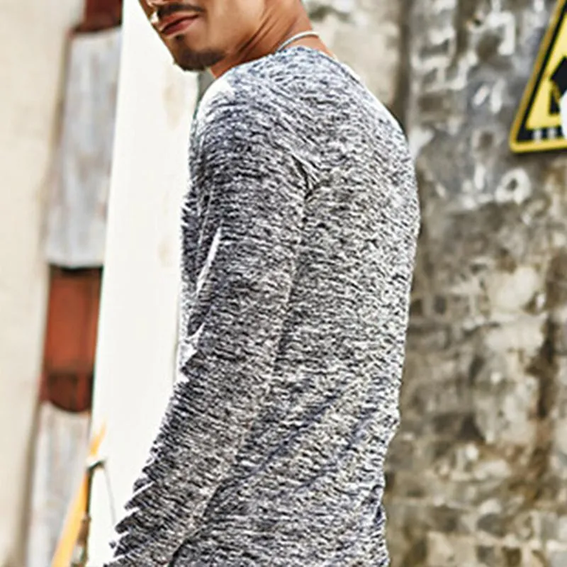 West Louis™ Stretch Pullover Chemise Tee Shirts