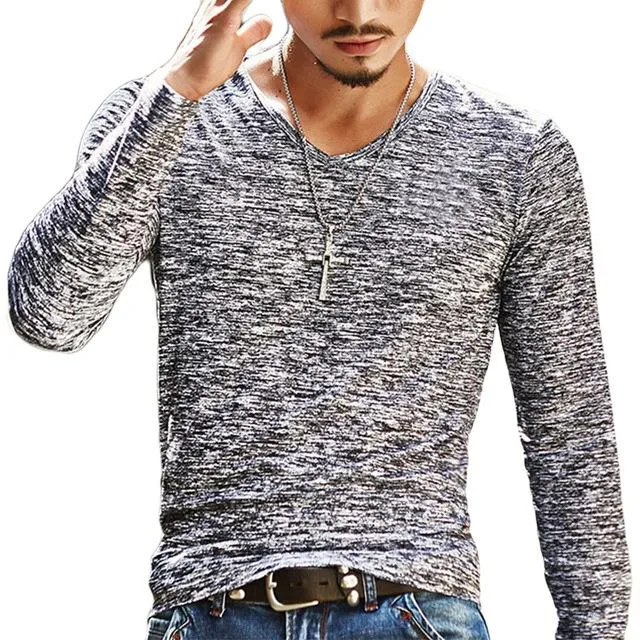 West Louis™ Stretch Pullover Chemise Tee Shirts