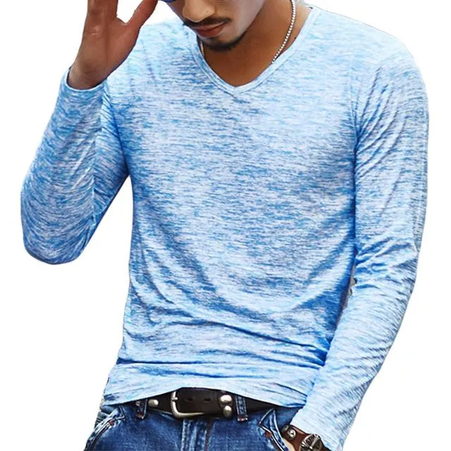 West Louis™ Stretch Pullover Chemise Tee Shirts