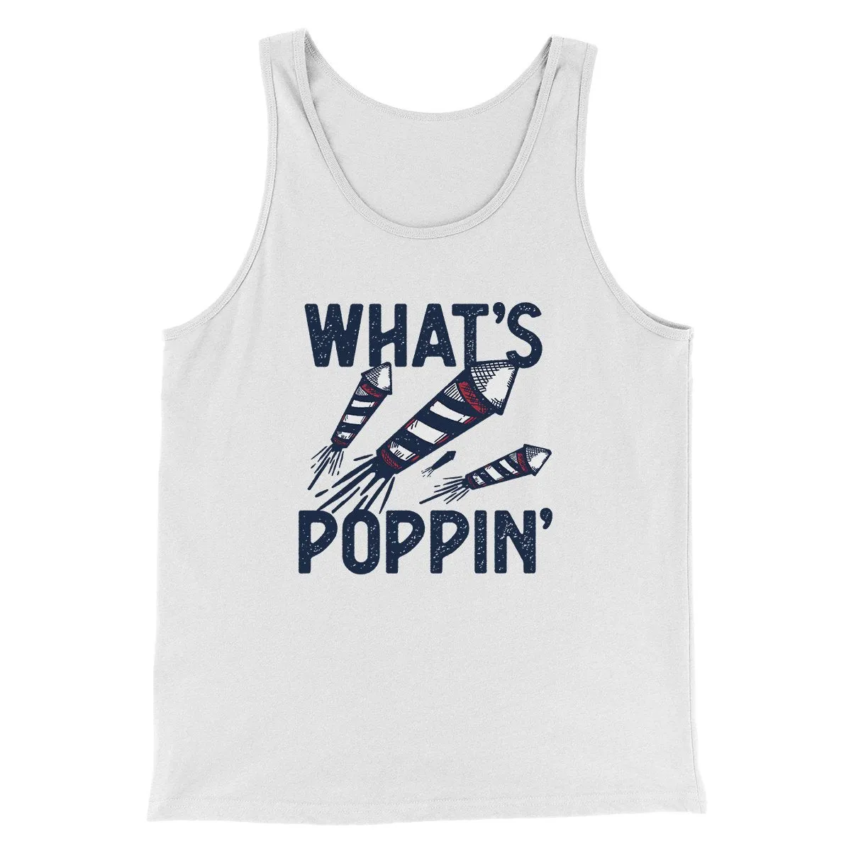 What's Poppin' Men/Unisex Tank