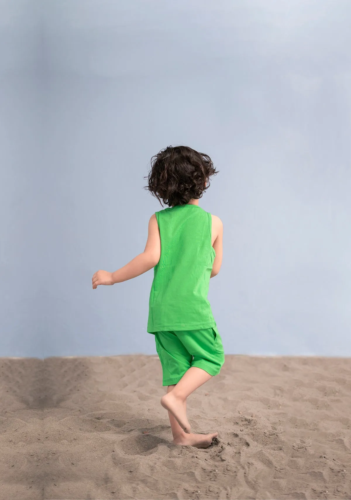 Wide Awake Kids Tank Top with Shorts