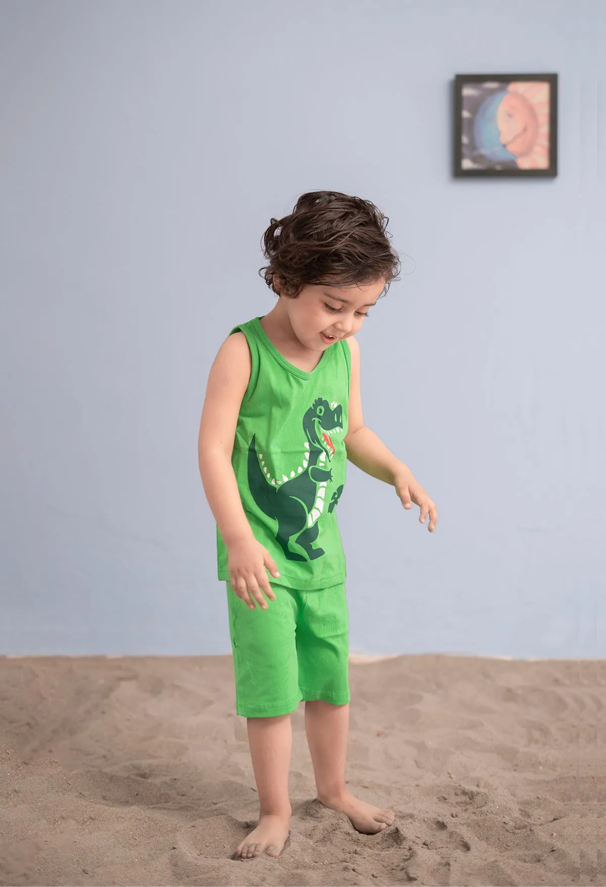 Wide Awake Kids Tank Top with Shorts