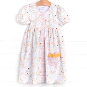 Wildflower Wishes Dress, Yellow